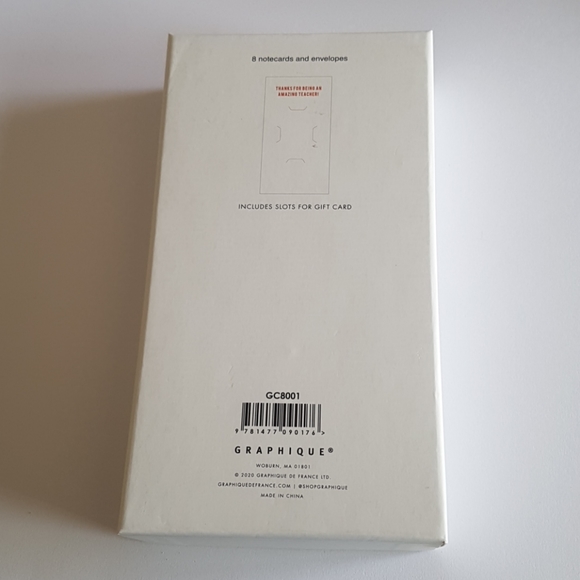 16 pcs Teacher Cards & Envelopes - Picture 5 of 6